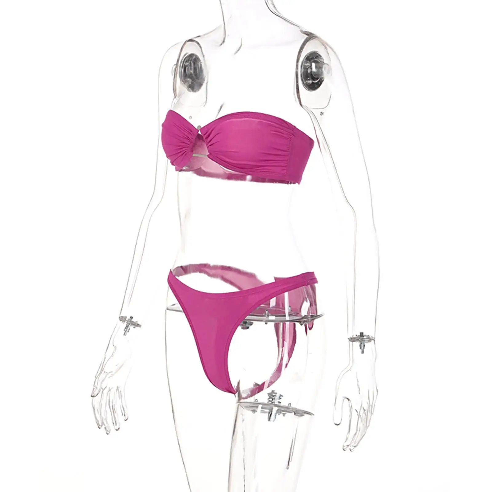 

Women Bikini Set Swimwear Swimsuit Two Piece Bathing Suit Strapless Beachwear