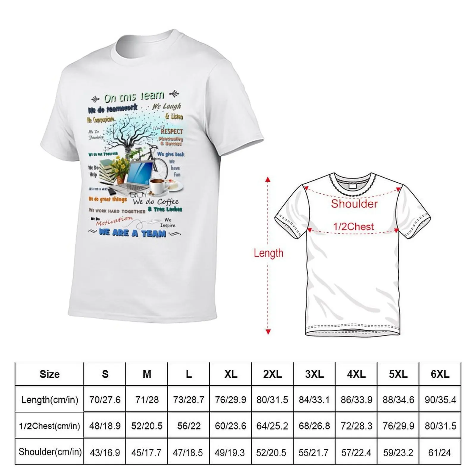 We Are A Team - In this office - Tres Leches T-Shirt boys whites funny shirt cotton mens big and tall t shirts