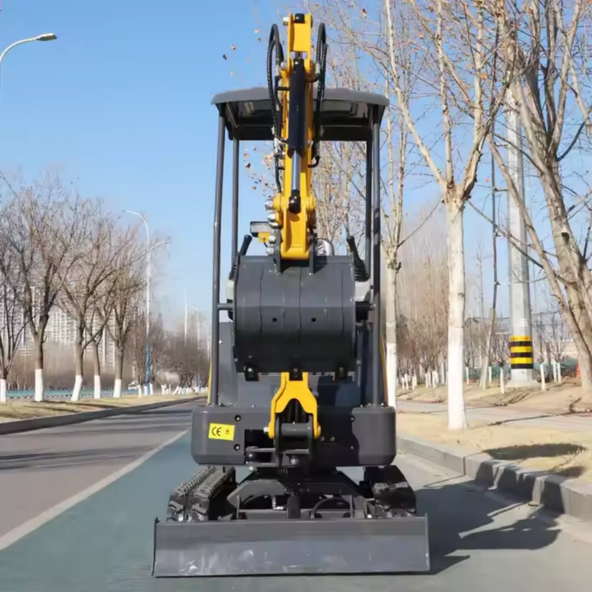 China 1.8 Ton 1.5 ton Graafmachine Mini Hydraulische Graafmachine Mini bagger Gratis Verzending Graver tool Kleine graafmachine Aangepaste