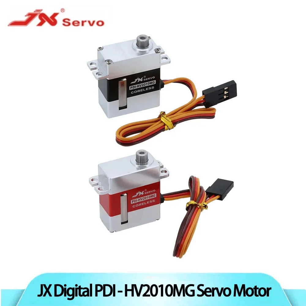 

JX Digital 11kg High Torque Mini Servo PDI-HV2010MG 8.4V Coreless Motor for RC Helicopter Robot Arm