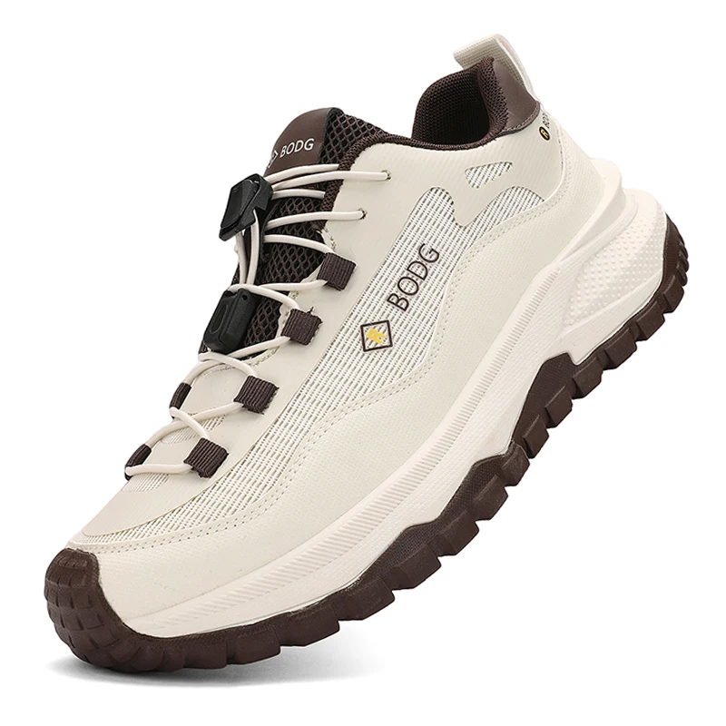 

2026 New Men's Hiking Shoes, Fashionable Outdoor Hiking Shoes, Non-Slip Breathable Mesh Sneakers, Lightweight and Wear-Resistant Trendy Casual Shoes