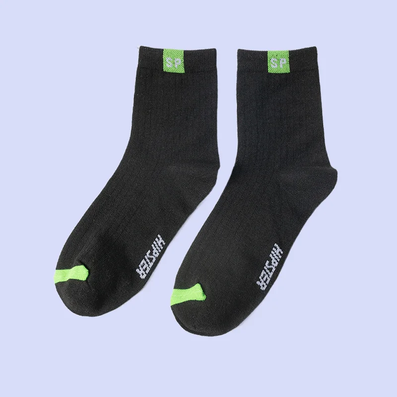 Chaussettes respirantes à tube moyen pour hommes, longues, confortables, décontractées, absorbant la transpiration, sport, affaires, 5/10 paires