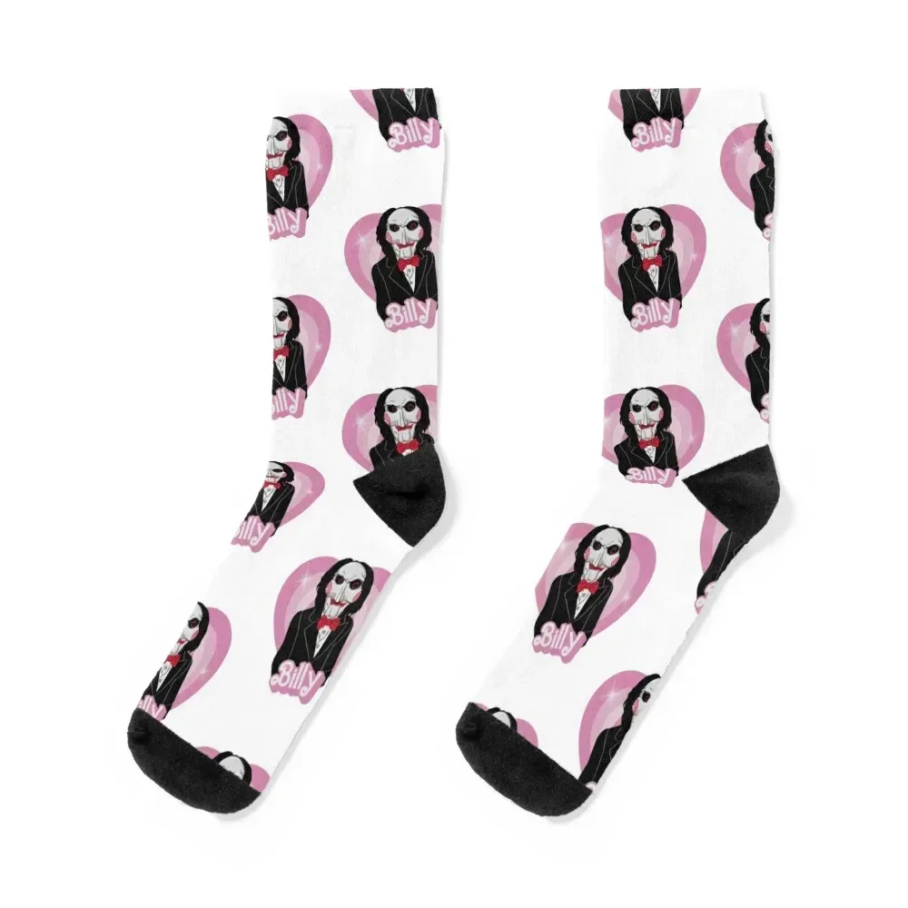 Romantic Billy Saw Movie Socks winter gifts football custom Socks Female Men's