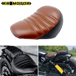 Motorcycle Driver Seat Cushion Front Saddle Pillion Pad Accessories For Indian Scout Bobber Twenty ABS Rogue Sixty 2018-2023