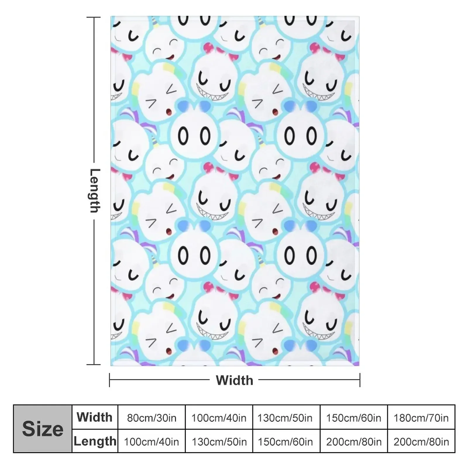 Hero Chao (Stage 1) Throw Blanket Flannels Personalized Gift Luxury Designer For Baby Blankets