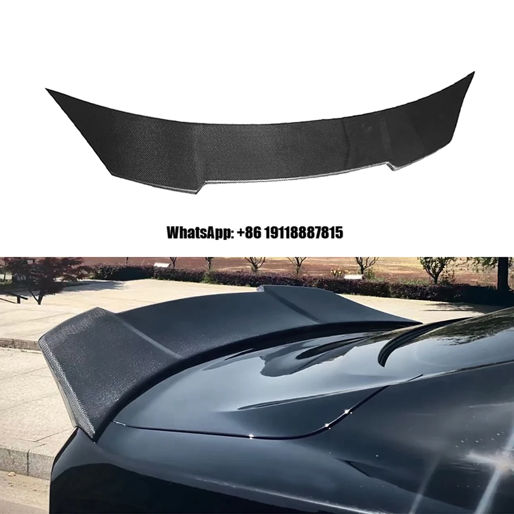 

2015-2022 for Ford Mustang Carbon Fiber Small Rear Spoiler Wing Vehicle Carbon Fiber Car Spoilers