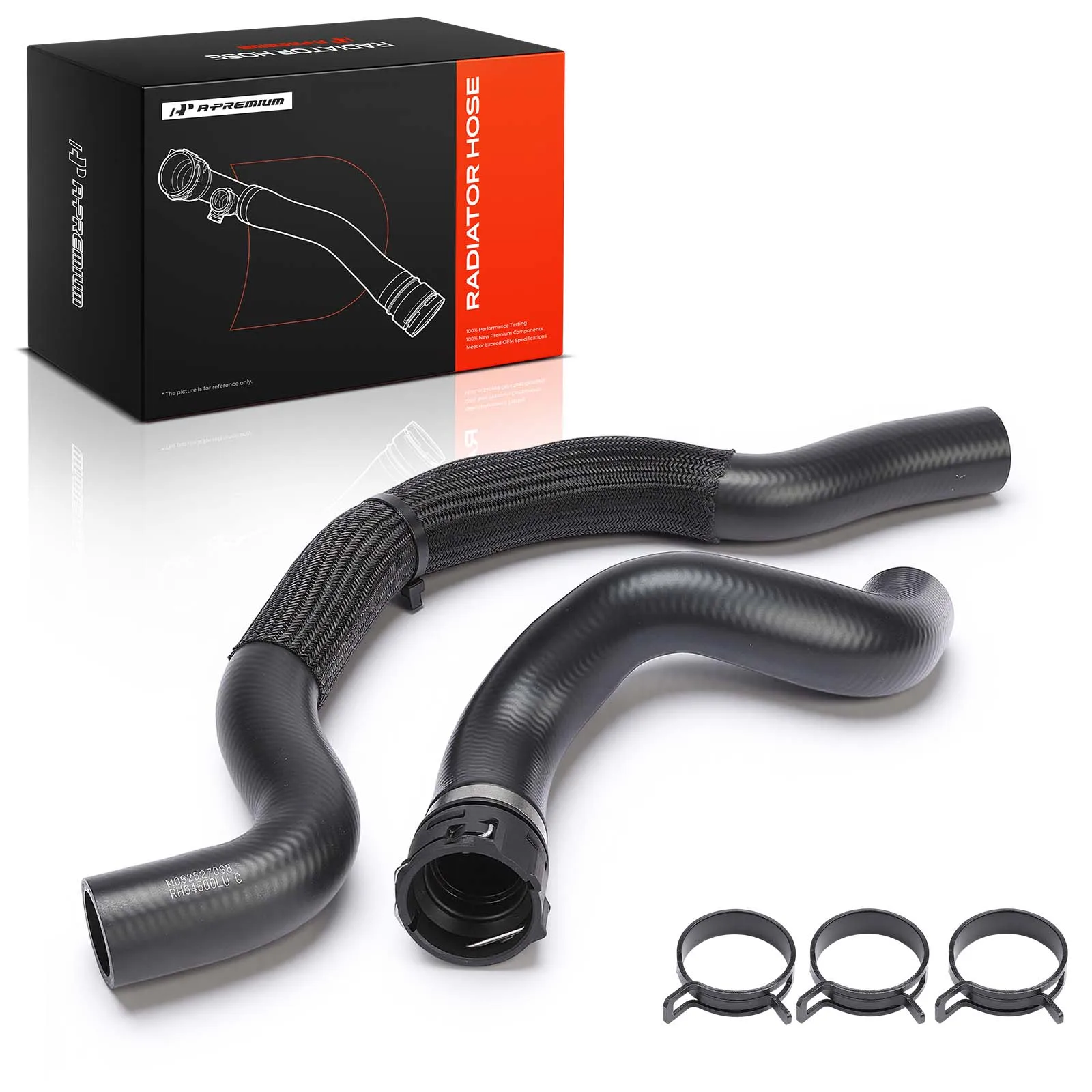 A-Premium 2pcs Lower & Upper Radiator Hoses for Ford Edge 2015-2018 Lincoln Nautilus 2019-2022