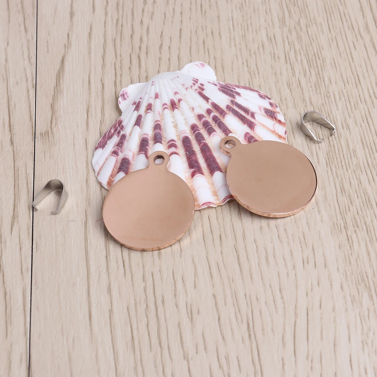 

2Pcs Pet Id Tags Blank Durable Round Dog Tags Anti-Rust Corrosion Resistance Perfect for Engraved Name Phone Number Address