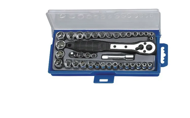 38-in-1 Drehmomentschlüssel-Steckschlüsselsatz 3/8 Zoll/Metrisch Ratschenschlüssel-Steckschlüssel-Werkzeugsatz Trox für Autoreparatur Handwerkzeug-Set – Detail 8