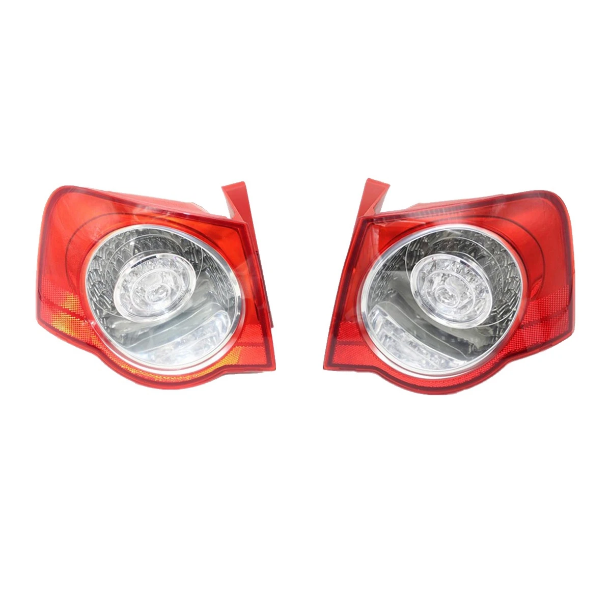 2Pcs Car Rear Tail Light Lamp Outer Side Brake Light for B6 Sendan 2006 2007 2008 2009 2010 2011