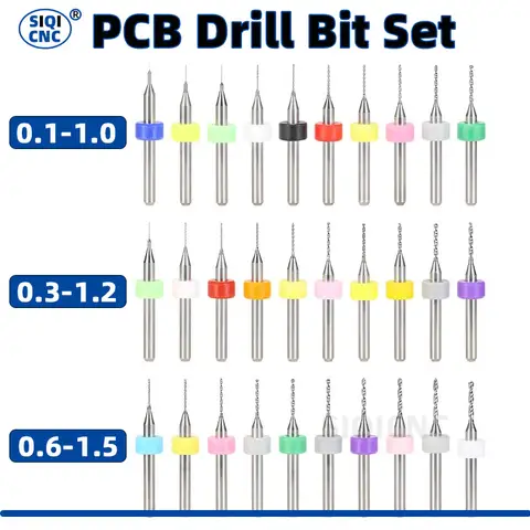 Micro Drill Bits Mini CNC Drilling Bit Set Print Circuit Board Drill Bit For PCB For Board