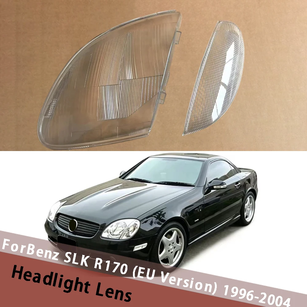 Für Mercedes-Benz SLK R170 (EU-Version) 1996-2004 Scheinwerferabdeckung, Linsenschirm, Scheinwerfergehäuse, Autoscheinwerferabdeckung