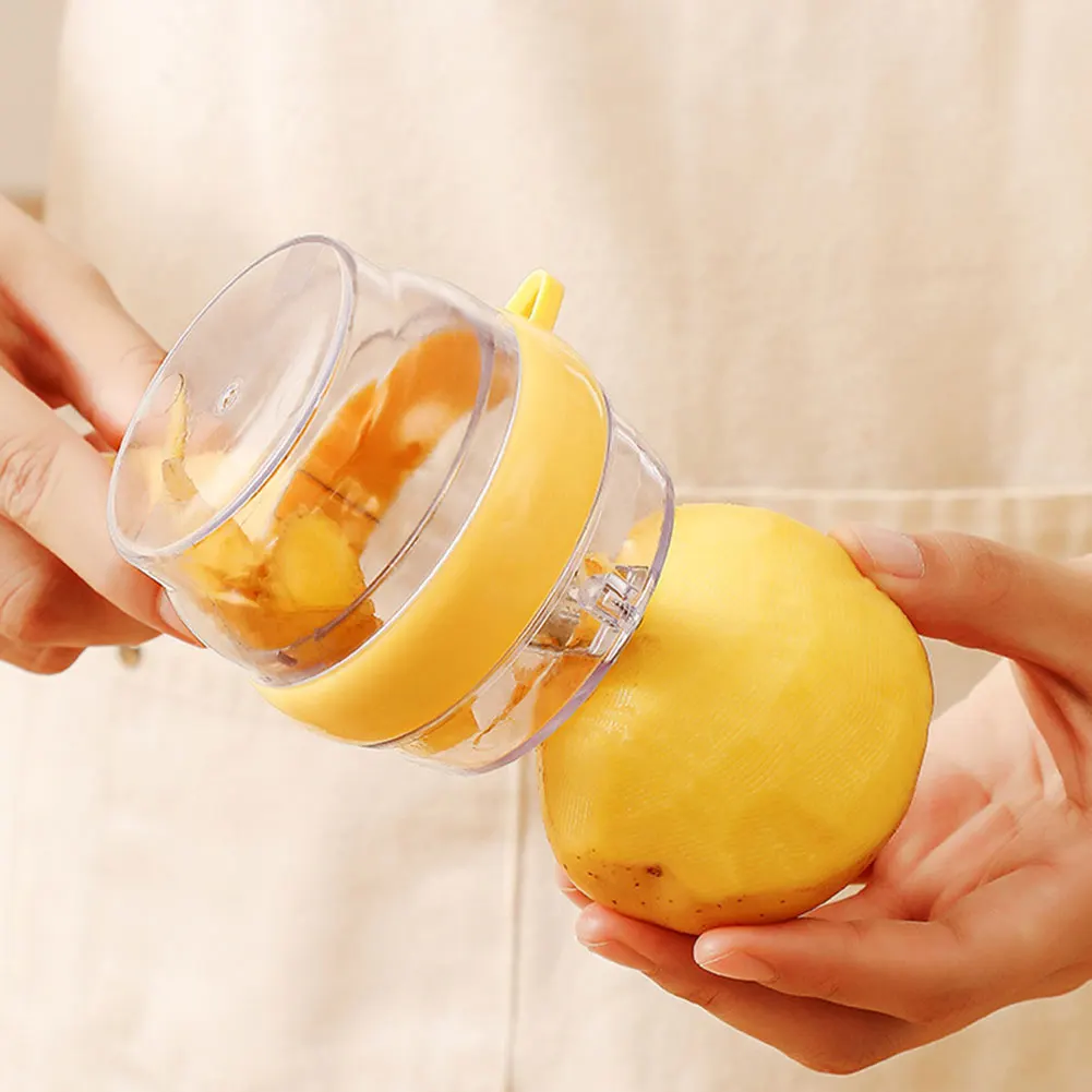 Pelador de frutas, pelador de verduras, herramienta de pelado práctica y ligera para patatas y zanahorias