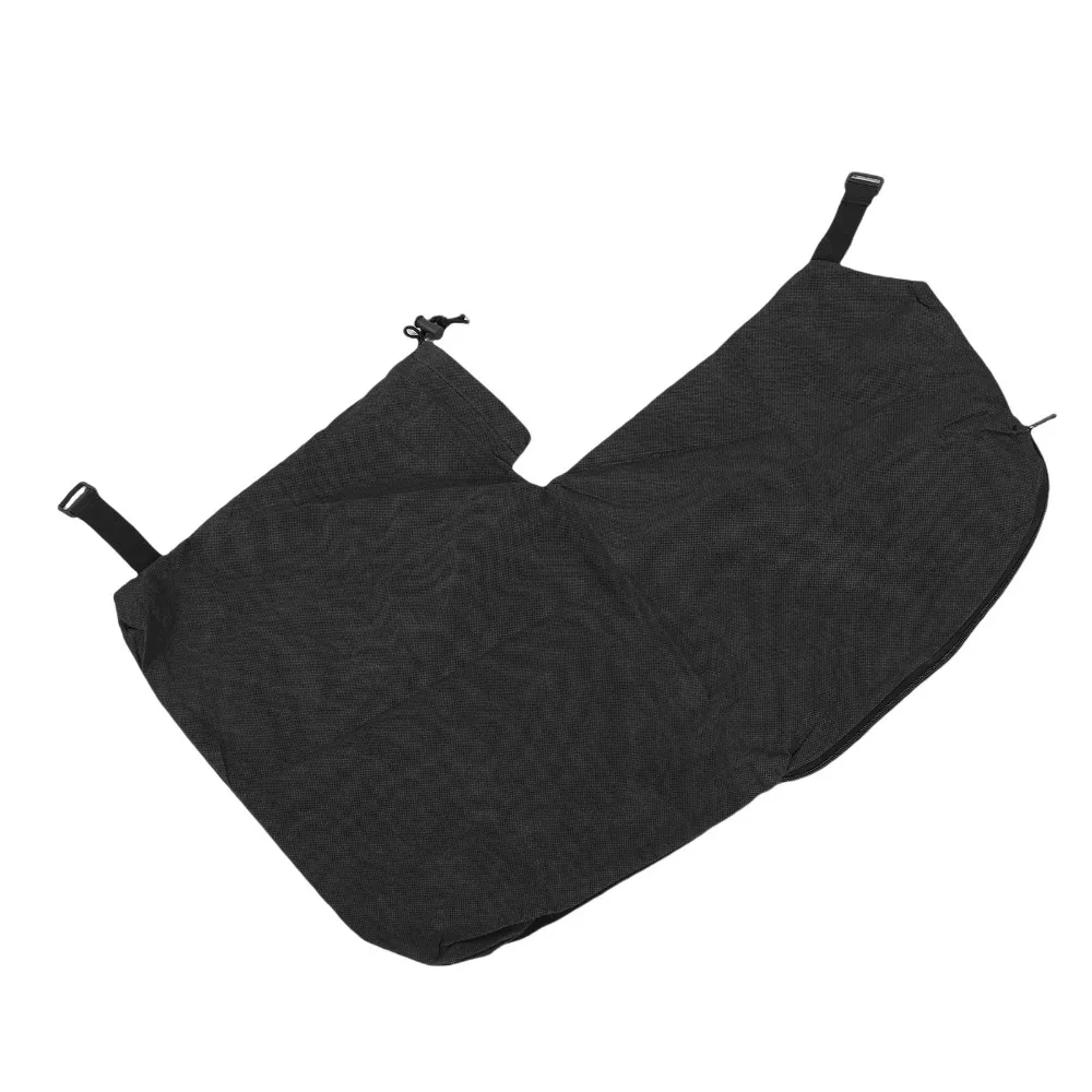 Durable Non Woven Fabric Leaf Blower Bag Black Compact Leaf Collection Bag Tear-Resistant Universal Outdoor Use Tool