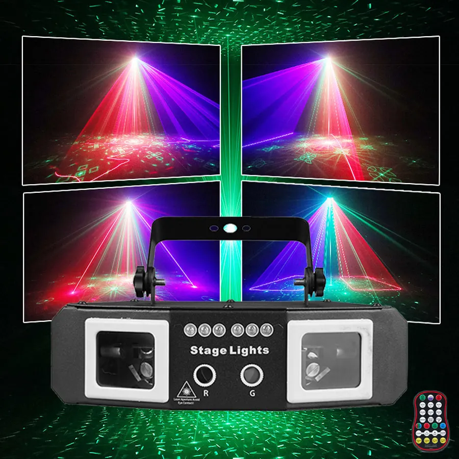 

RGB лазерный луч узоры проектор DJ дискотека свет вечеринка танец КТВ светодиодное УФ-крашивание рождественские украшения эффект дня рождения сцена F15D4