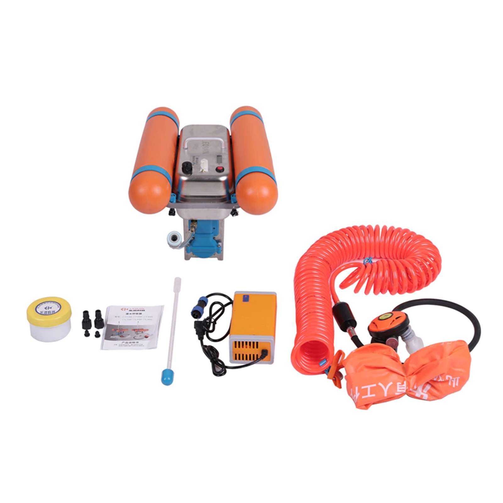 Système de plongée à narguilé Portable, compresseur de plongée 11.1V, avec 6 heures de temps de travail