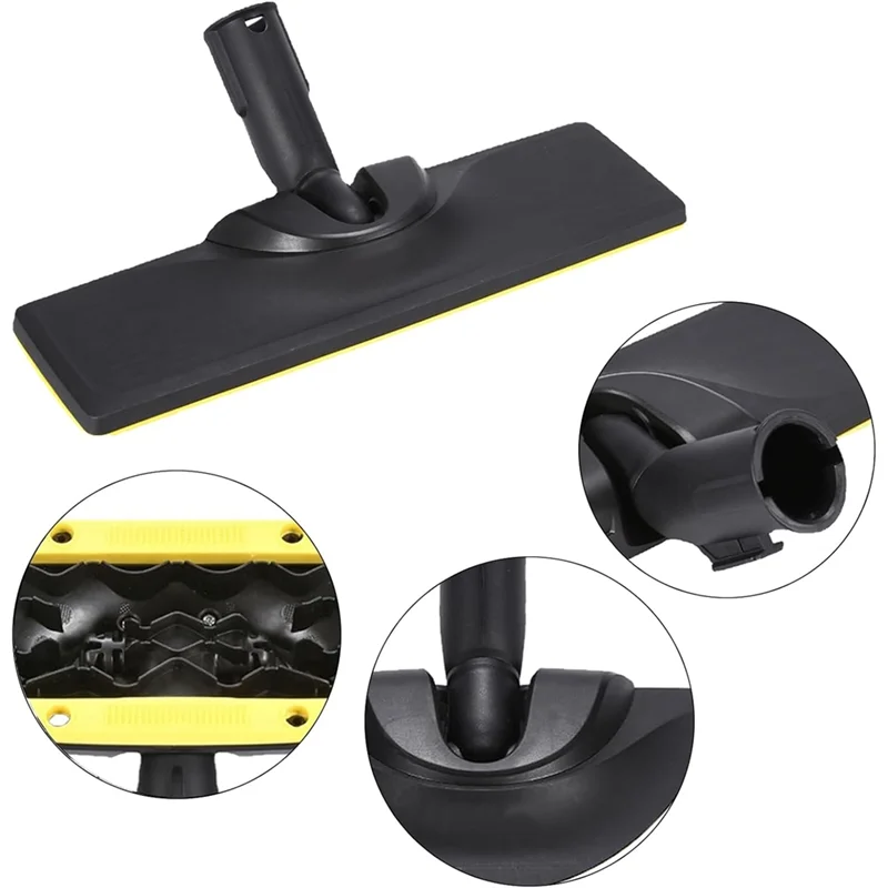 Cabeça da escova de chão pano com haste de extensão conjuntos forkarcher sc1 sc2 sc3 sc4 sc5 bocal de limpeza a vapor-A77G