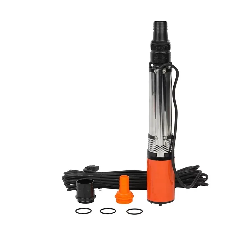 Stainless steel deep well pump for agricultural irrigation, large-scale transportation submersible