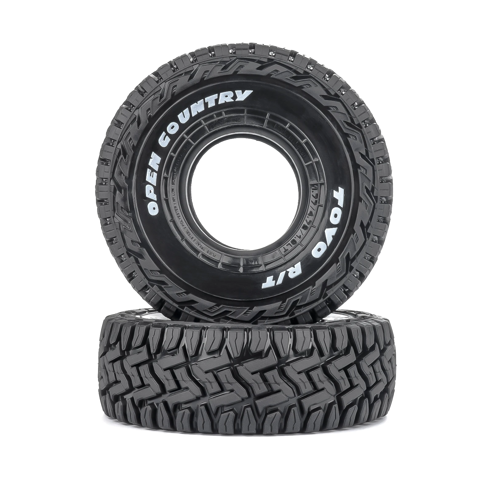 PYFORE 1,9 Zoll 120x49mm 4 Stück Kletterreifen für 1/10 1/8 RC Modellauto Crawler Zubehör – Detail 3