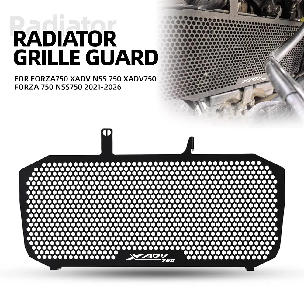 Radiator Guard FOR HONDA Forza750 XADV NSS 750 XADV750 FORZA 750 Nss750 2021- 2023 2024 2025 2026 Radiator Grill Cover Protector