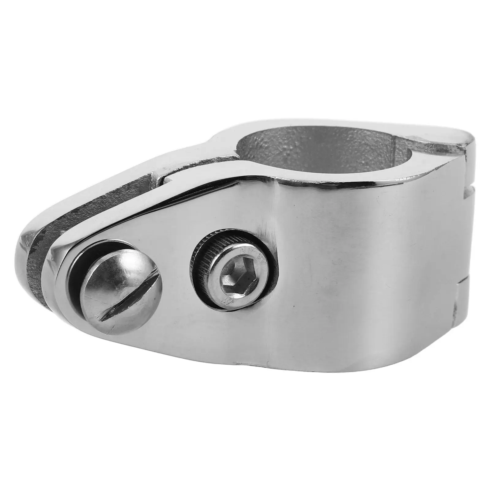 Stainless Steel Bimini Top Hinged Jaw Slide Clip for Fishing Boats Yacht Tube Rail Marine Hardware Fittings Canopy Slide