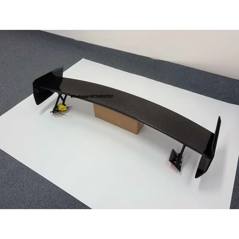 High Quality Dry Carbon Fiber Rear Wing for G87 M2 Car LED Light Dry Carbon Fiber Rear Spoiler Perfect Fitment