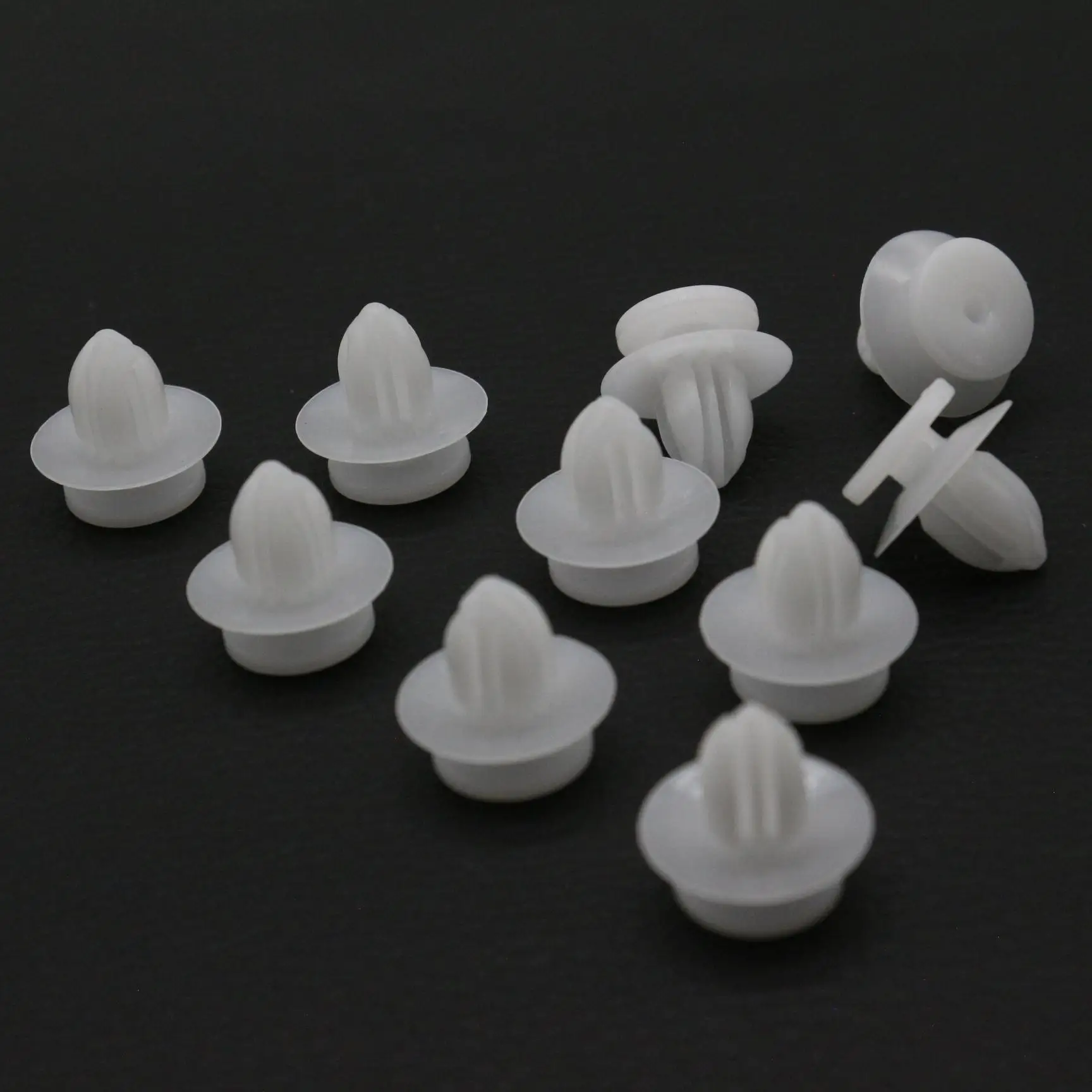 

10 Pcs Interior Rear Speaker Grille Retainer Clip for Mitsubishi Eclipse Galant Outlander Lancer 2004–2021 MU000573 White Nylon