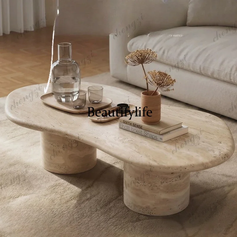 Medieval, coffee table living room home light luxury high-end small apartment minimalist, newa68