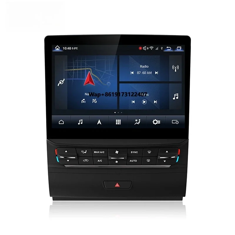 

Автомобильный радиоприемник Android, мультимедийный DVD-плеер, навигация для 2013-2016 GPS Carplay, головное устройство с экраном