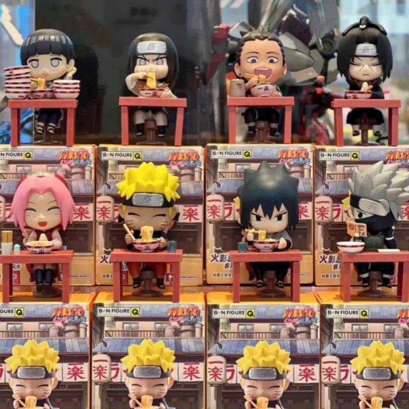 

Ninja Breeze Lamian Noodles Blind Box Q Version Table Decoration Handmade Sasuke Animation Male Gift Trendy Collectible Toy