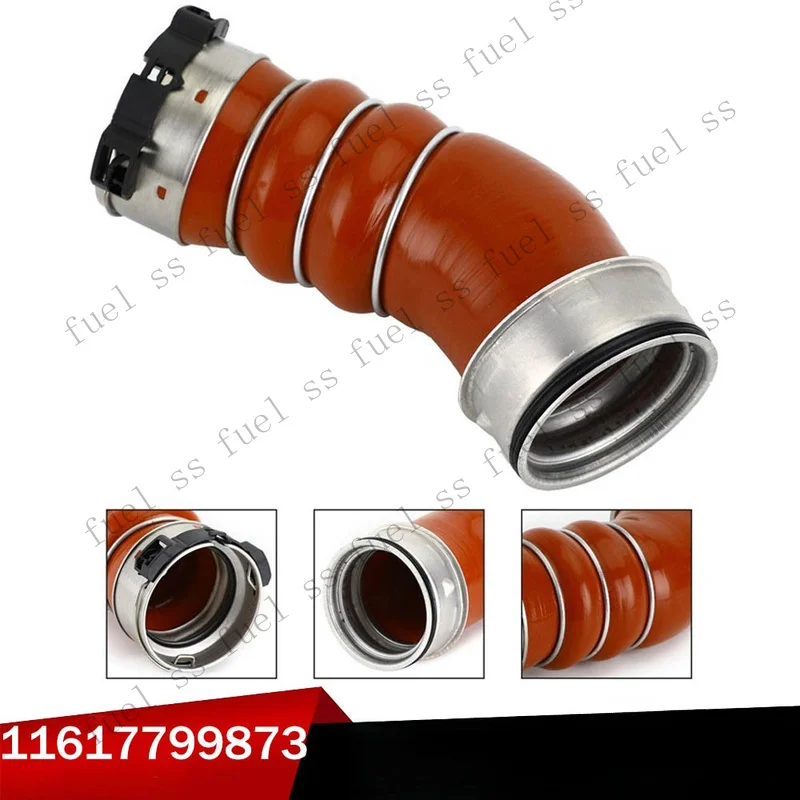 S+ Intercooler Turbo Hose Pipe For BMW X5 X6 E70 E71 3.0SD 3.5D 11617799873 NEW