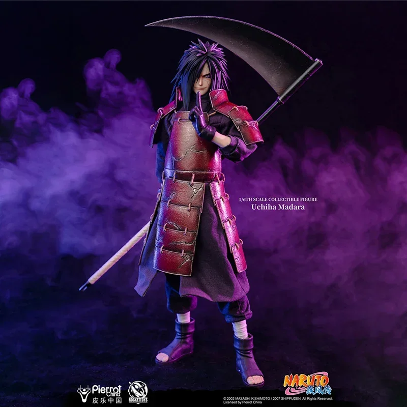 In Magazzino Naruto Originale Razzo Giocattoli ROC-005 Shippuden Uchiha Madara 1/6 Bilancia Action Figures Modello Bambole Giocattolo Per Il Regalo Ornamento
