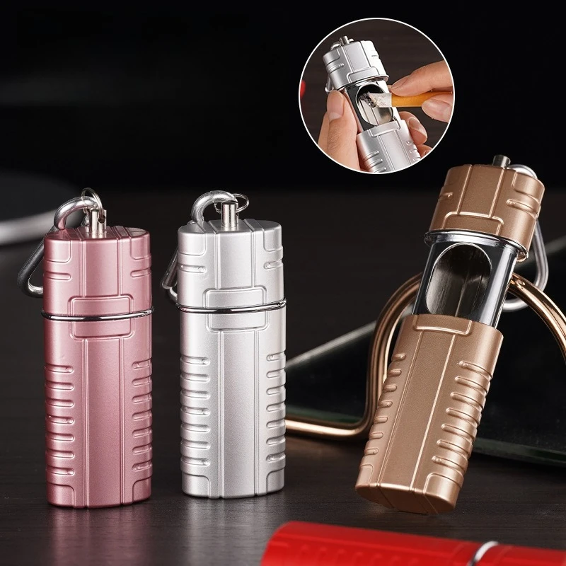 Creative Portable Ashtray, Anti Fly Ash Portable Outdoor Travel, Sealed Waterproof Ashtray Wholesale