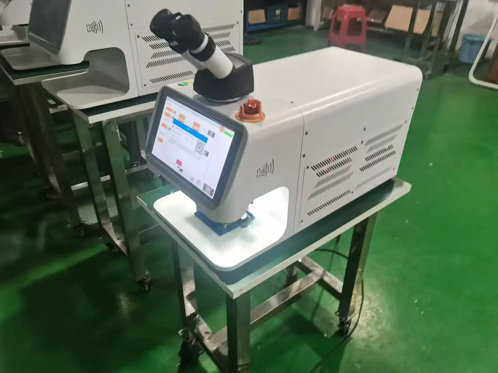 200W MAX Jewelry Welding Machine Gold Silver Laser YAG Desktop Voice Prompt With Teaching Video 60w