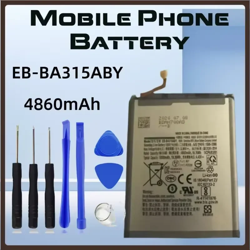 EB-BA315ABY 4860mAh for Samsung Galaxy A31 A31S A315 EB-BA315ABY Mobile Phone Battery