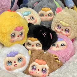 Doubao Fluffy Animal Series Plush Blind Box Anime Figure Collection Dolls Pendant Ornaments Mystery Box Girl Surprise Xmas Gifts