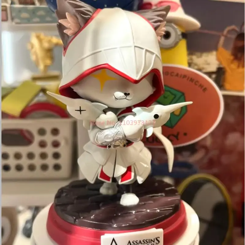 Assassin S Creed Blind Box Assassin Meow Seriestoys Mystery Dolls Śliczna figurka Dekoracja pokoju Prezent świąteczny Zabawki