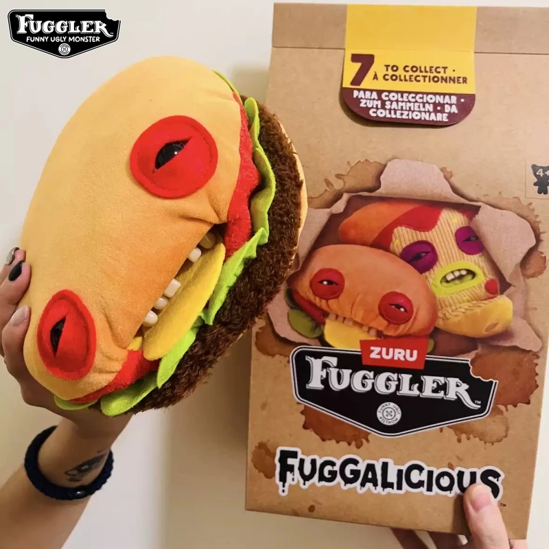 

Новая официальная серия Fuggler Fuggalicious 2026: Забавная плюшевая игрушка-монстр, украшение для рабочего стола, коллекционная фигурка для фанатов, в наличии