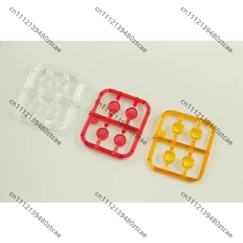 RC 3‑Axle Container Truck Rear Bumper Guard & Tail‑Light Plate, Spare Replacement Parts, Hobby Upgrade Accessories