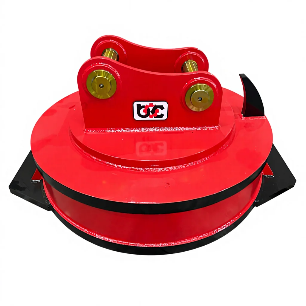15-30T Excavator Lifting Magnet Attachment Hydraulic Electromagnet for Scrap Steel Industrial Work Tool