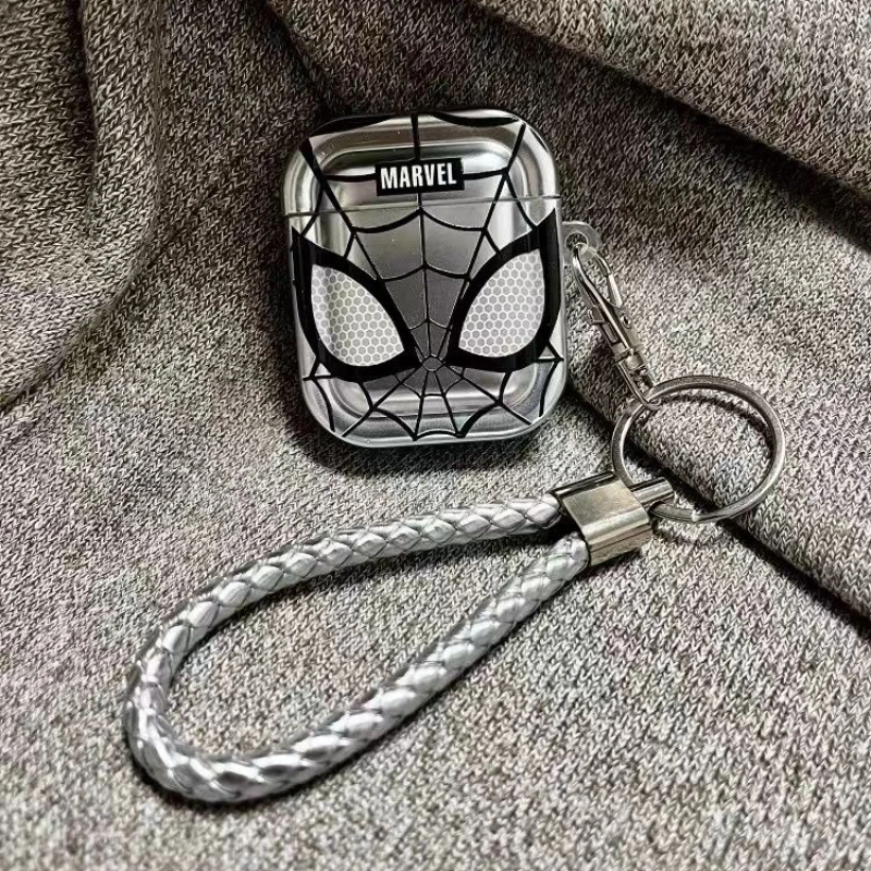 Beast Kingdom Batman Spiderman The Flash filmowe gadżety dwuwymiarowe, kreskówkowe, urocze etui ochronne na słuchawki z zawieszką zapobiegającą zgubieniu