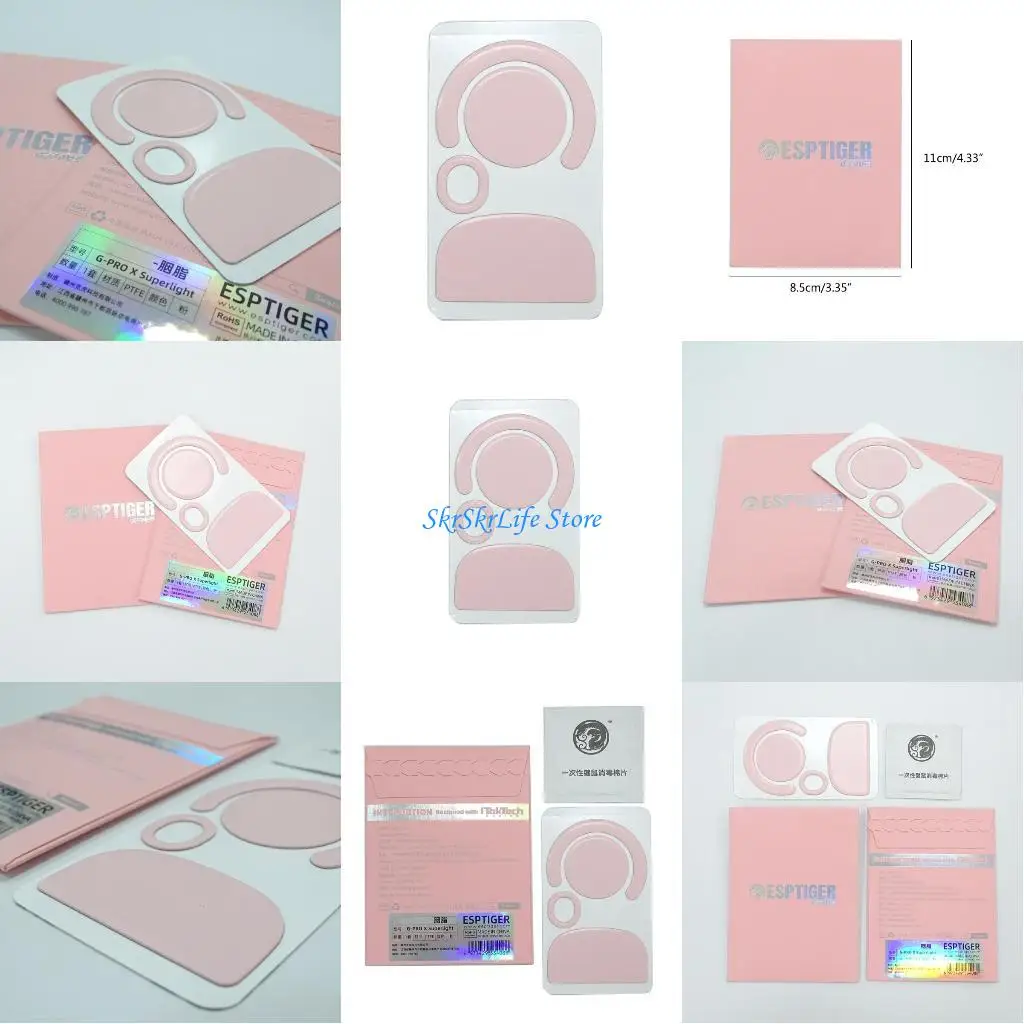 e65e esptiger gaming mouse feet mouse sticker for g x mouse ice person