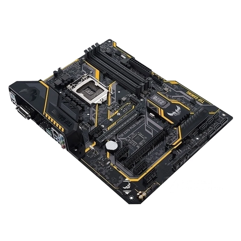 ASUS TUF Z370-PLUS GAMING Z370 LGA 1151 Placa-mãe LGA 1151 para i7-8700K i5-8600K i7-9700K CPU DDR4 M.2 HDMI Gaming Mainboard
