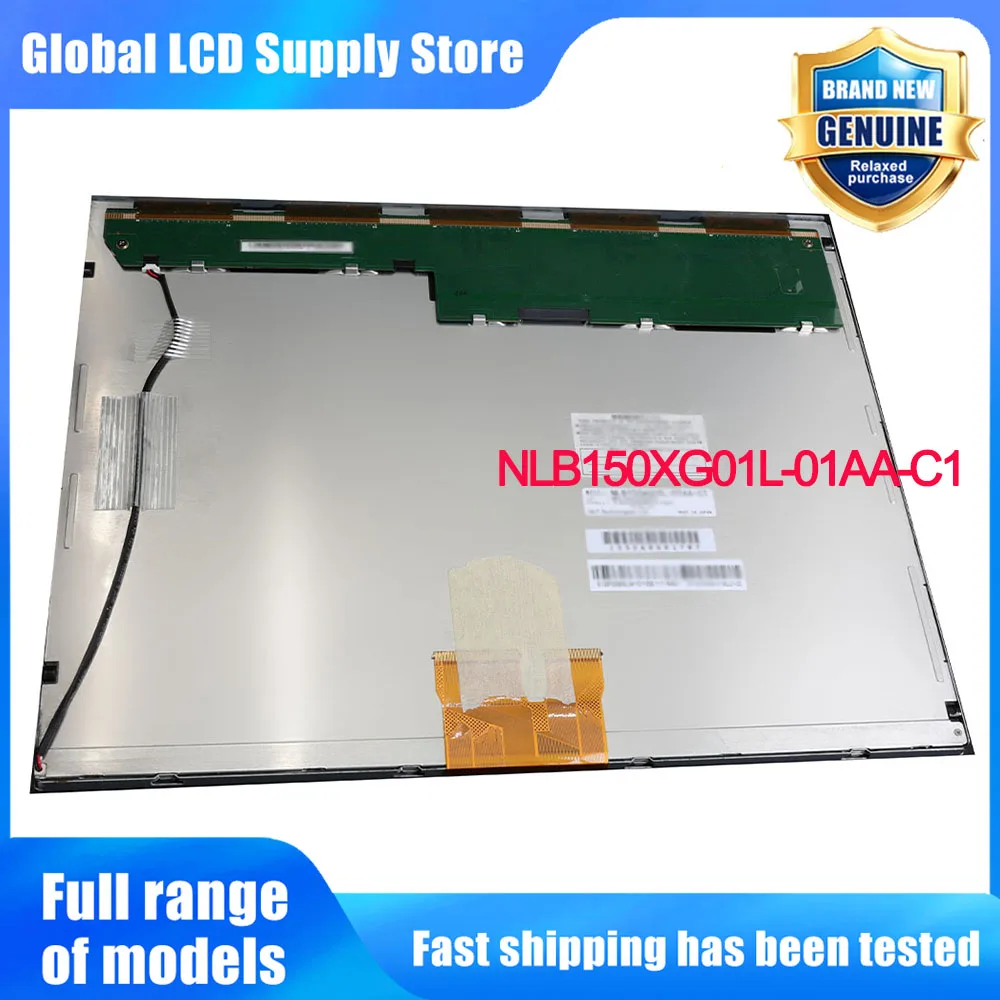 NLB150XG01L-01AA-C1 15.0 Inch 1024*768 LCD Screen Display Panel Replacement for Industrial POS Medical Monitor LCD Display