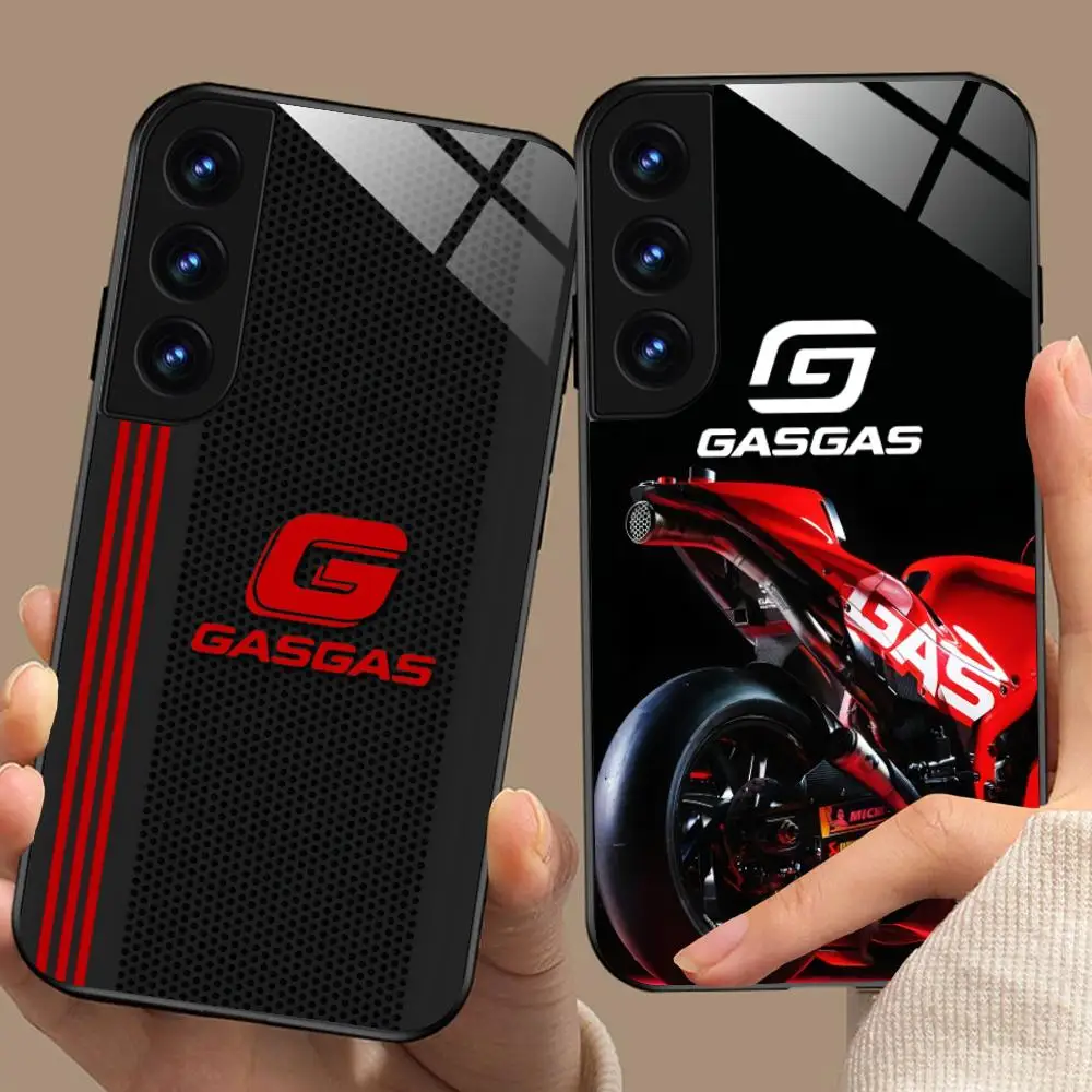 Cool G-Gasgas Phone Case for Samsung Galaxy A56 55 54 53 52 51 36 35 34 23 16 15 5G Glass Protective Cover