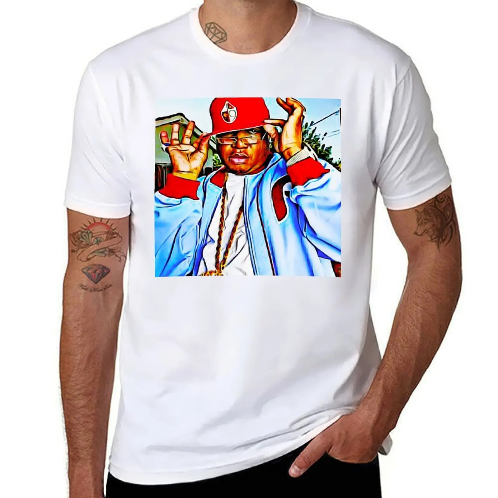 

SYNONYMOUS W/ BAY AREA RAP T-Shirt man t shirt cotton t shirts for man slim fit T-Shirt