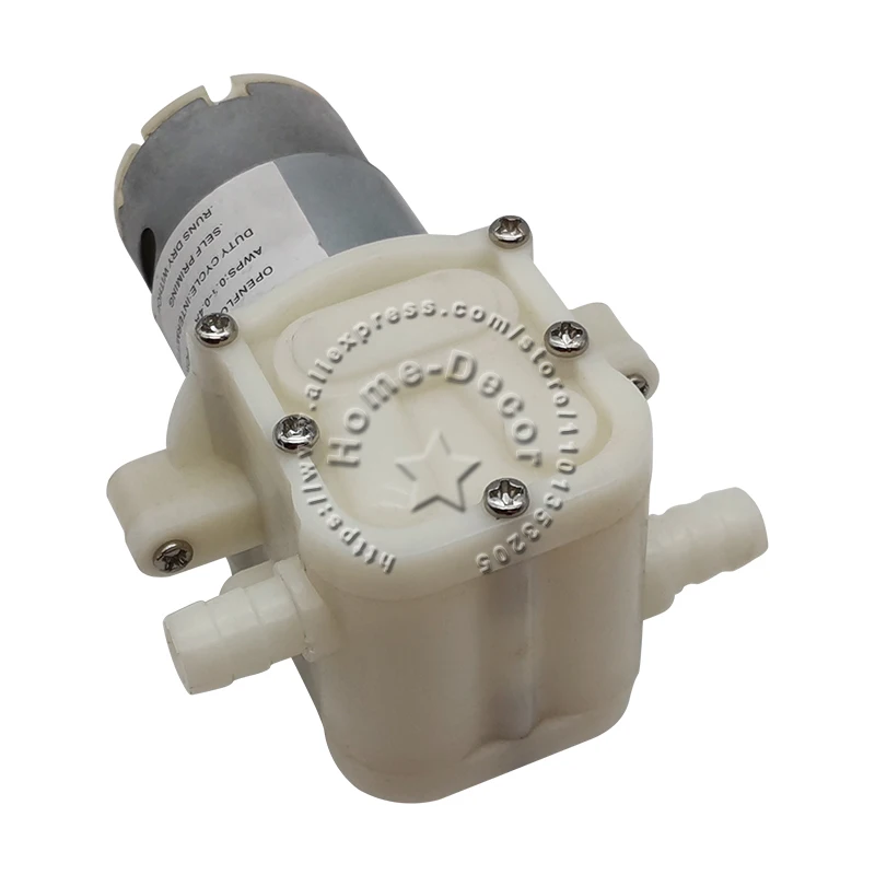 

1pcs DC12V 12W Micro Electric Diaphragm Self-priming Water Pump For Tea Table Tea Tray Adding Water 1.0-1.2L/min