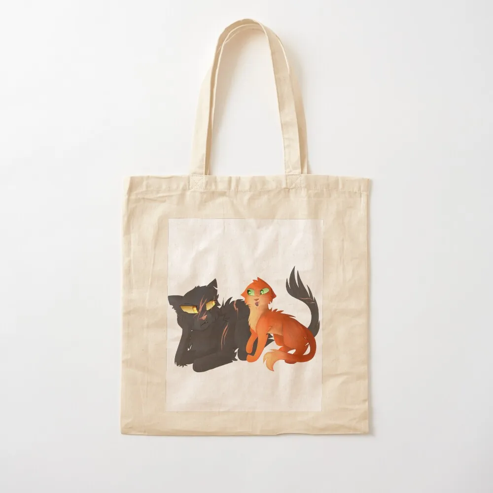 Yellowfang and Firepaw Tote Bag free delivery bags shopping bag tote bag canvas Beach