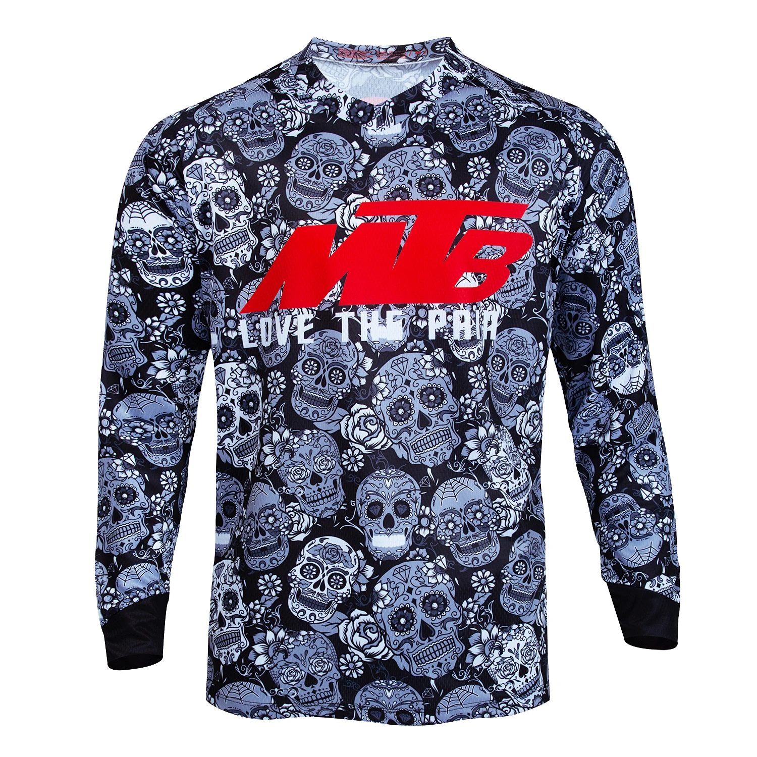 

Men's Motorcycle Mountain Bike Team Downhill Jersey MTB Offroad DH MX Bicycle Locomotive Shirt Cross Country Cycling Jersey 2024