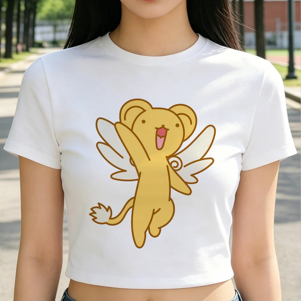 Cardcaptor Sakura crop top shoujo gothic cutecore kawaii funny tshirt graphic alternative  y2k kawaii streetwear